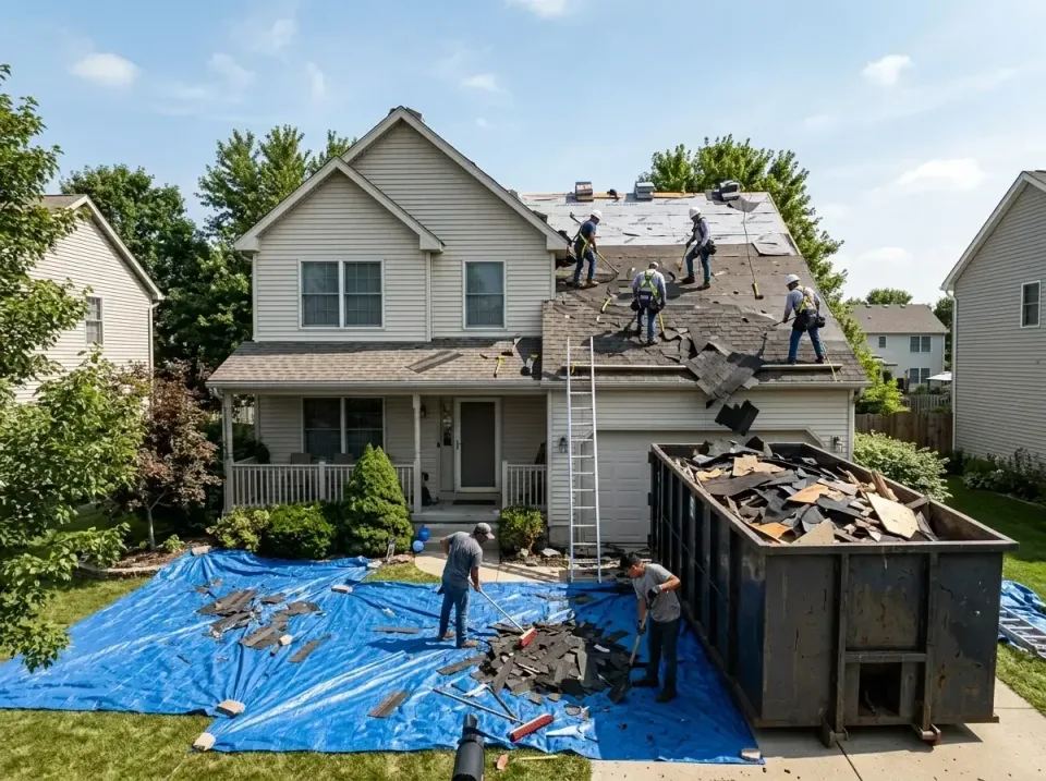 roof-replacement-debris-remova-004 — frequently asked questions, Cheapest Dumpster Rentals in Winfield, IL